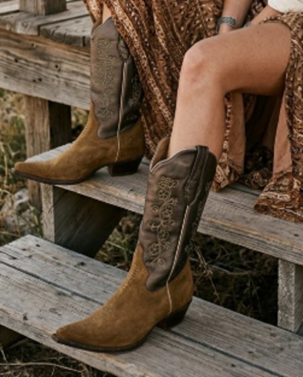 Montserrat Messeguer Jornada Lady Western Boots sz 7